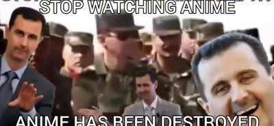 Anime is temporary Bashar is eternal