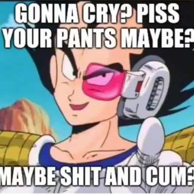 Why did Vegeta say this, is he mean?