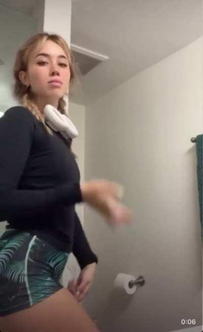 What you doing if you walk in on her?