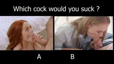 I choose A