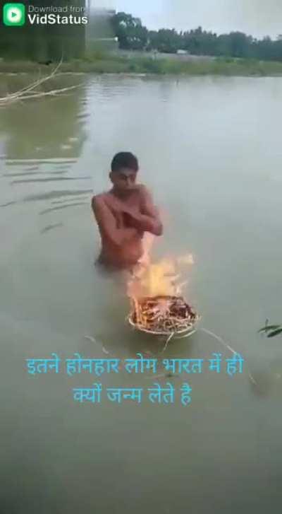 When it is too cold but mom made you take a bath