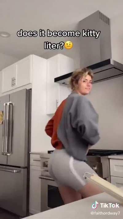 Faith has the sexiest booty