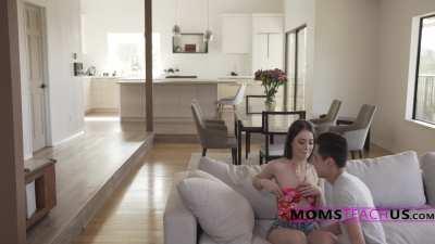 Step Son Is Addicted To Sucking On Tits