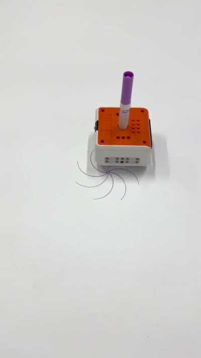 Drew a bunch of stuff with VinciBot, from simple to complex