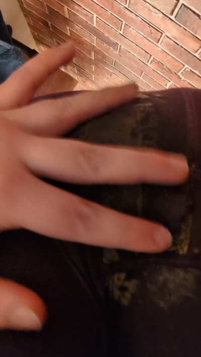 Pooping myself in my torn undies