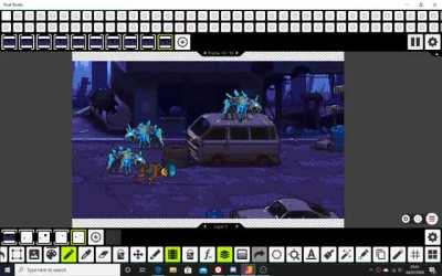 I Animated a pack of Blue Pooches! Though, due to more uploading issues with Pixel Studio i had to record with OBS again . (If anyone knows software i can use to crop video borders, it'd be greatly appreciated)