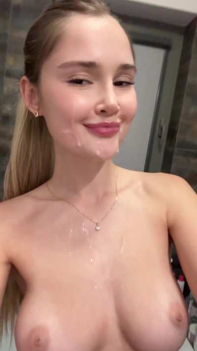 All my friends came on my face with my consent