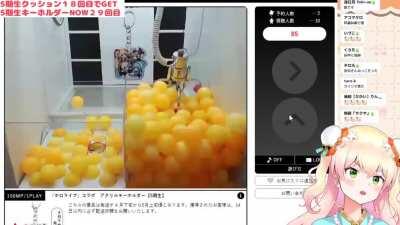 A quick summary of Nene's crane game stream