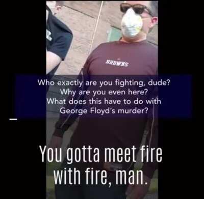 Agitators at #BLM Cleveland get exposed