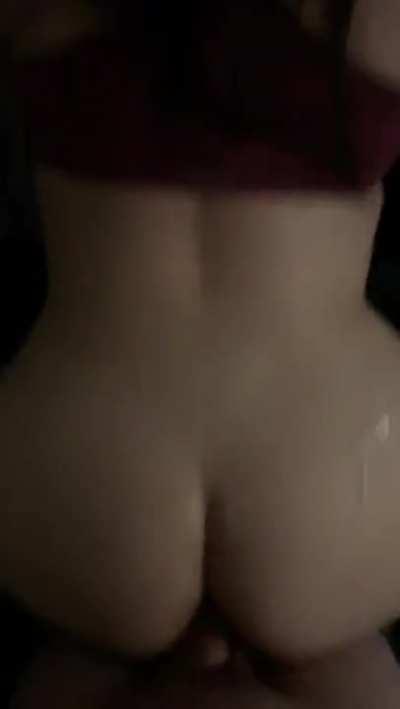 You’re done when I say you’re done. Stick it back in. Keep fucking me. Keep cumming.