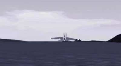 Fictional Omega Air Tanker N141WE Crash Footage 2003 December 5