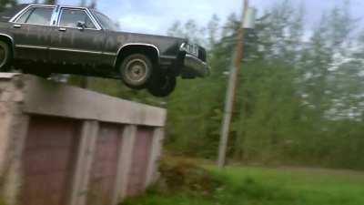 The time I convinced my buddy to drive off of a roof...