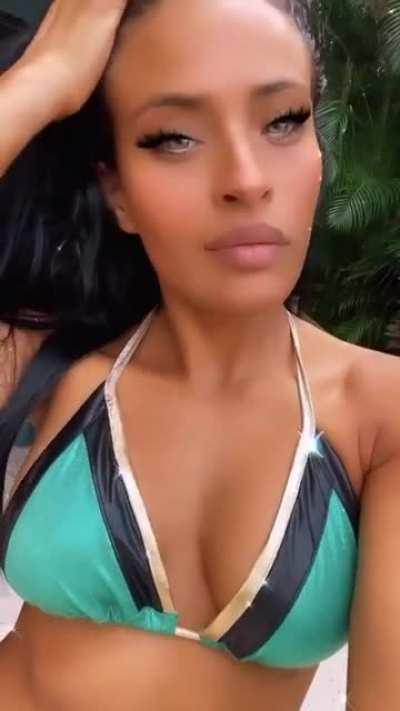 Zelina in a bikini