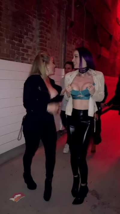 Headed into the club. [GIF]