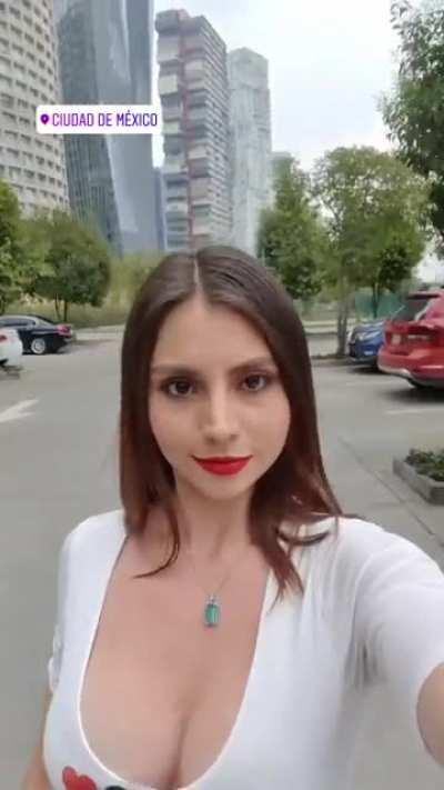 Recuerdo de cuando ella estaba en CDMX