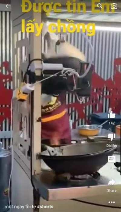 what the heck is he cooking?