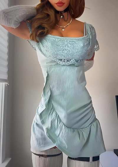 Put your head under my spring dress?