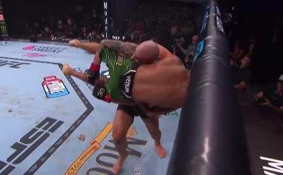 Knee, Body, Head, Takedown. The brain scrambler.