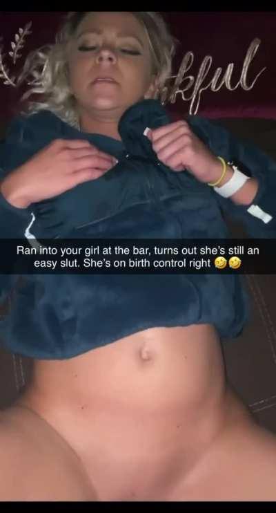 He fucked her years ago in college, now he’s fucking her again