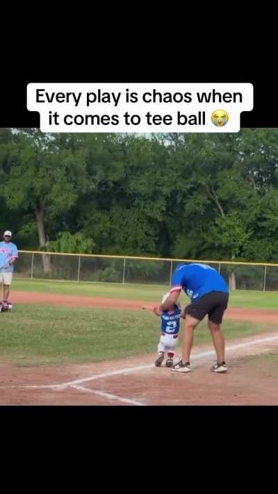 little bro doesn't care for base running