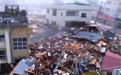 The terrible tsunami in Japan. check my reddit I have much more