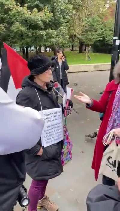 Daughter of a holocaust survivor arrested in London for protesting