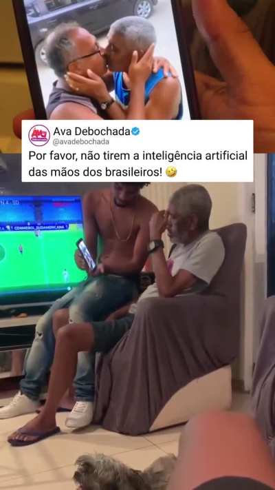 Neto usa ia pra trolar o avor dele