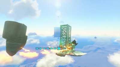 Multi stage rocket booster