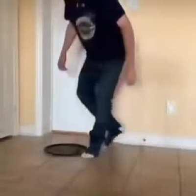 Alguien de afuera estuvo por descubrir la antigua t&eacute;cnica del disco de meo :o