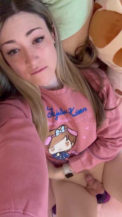 Do I look cute grinding on my dildo?