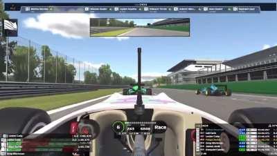 Final lap, call an ambulance!