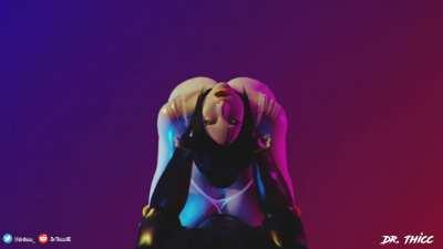 Imagine Raea looking up at you like that... (Dr. Thicc)