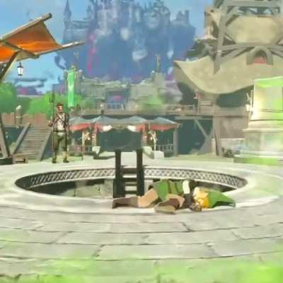 Useful tip  : 

Link can die of fall damage on completely flat ground if you’d like  