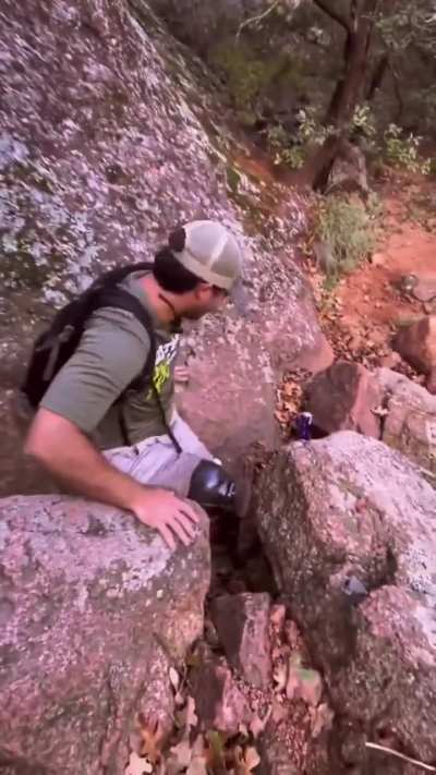 These guys started a hiking group for people who lost their legs