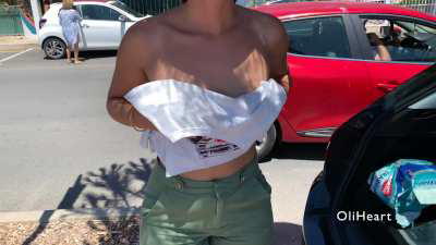 Would you stop your car if you saw me changing my top in public