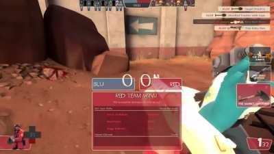 Sound Effect Shots Sync With TF2 Victory Theme