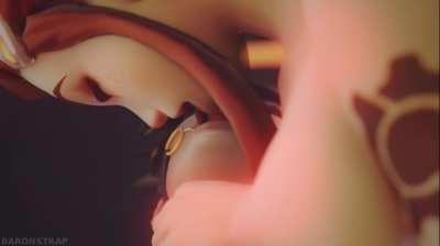 Brigitte Puts Tracer in the Machine (Baronstrap)