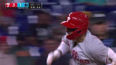 [Highlight] [Highlight] Check in on your loved ones again as Nick Castellanos crushes a huge go ahead 2 run homer off David Robertson