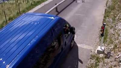 Not waiting for the light to turn green