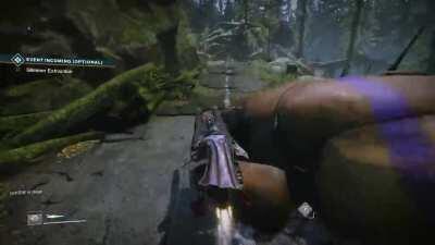 Nice glitched ship in the EDZ