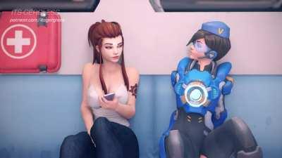 Tracer & Brigitte (its-gergless) [Overwatch]