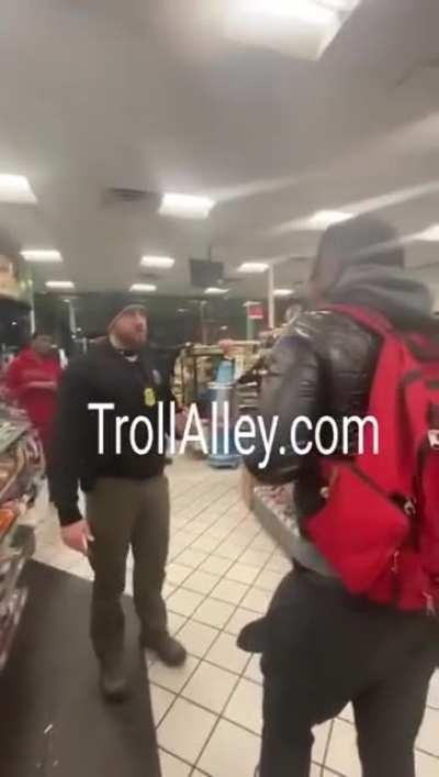 Sketchy undercover cop refuses to give his badge number