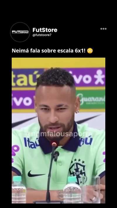 Se o menino Ney disse tá falado