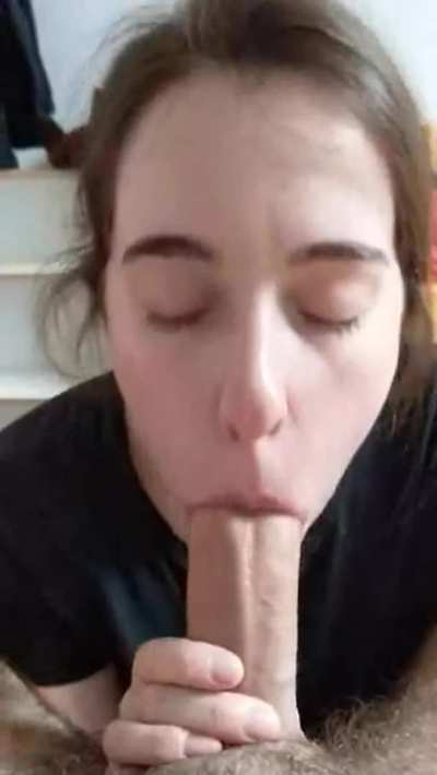 huge but she swallowed it