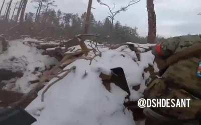 Russian VDV fighting Ukrainian army on the Kreminna front.