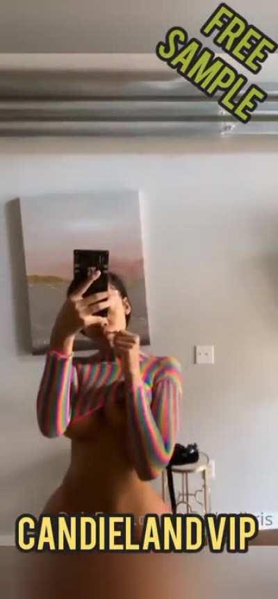 More of her content in the Candieland VIP group, dm me if you're interested in joining