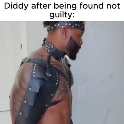 Diddy after being found not guilty: