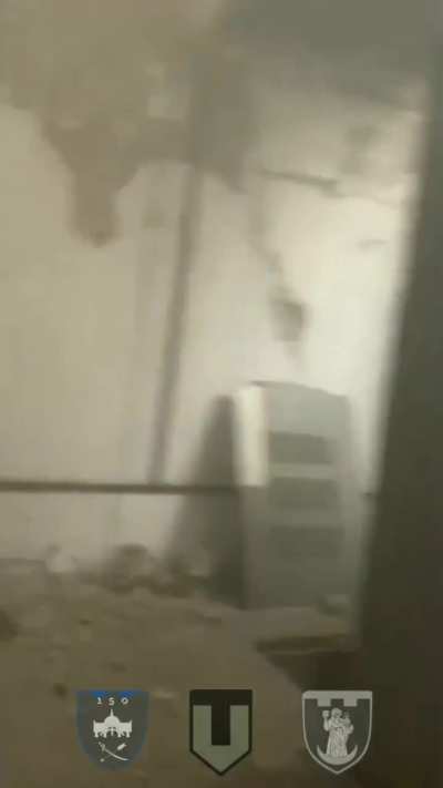 Ukrainian POV: Soldiers of the 150th TDF Battalion of the 117th TDF Brigade stormed and cleared a Russian position in a substation in Toretsk. - NSFW - graphic aftermath [Published 17.02.2025]