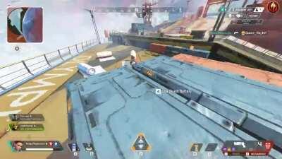 The first laugh was my teammate laughing that I was using a pistol... insert corny last laugh line here