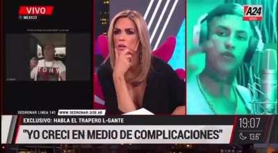 Cristina domada por L gante